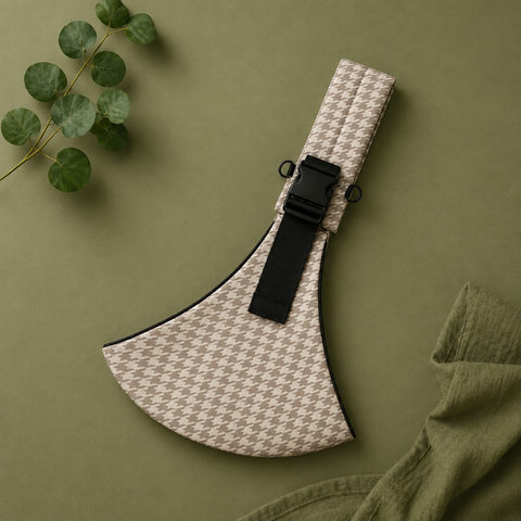 Soft Houndstooth - 3 - flat lay product view