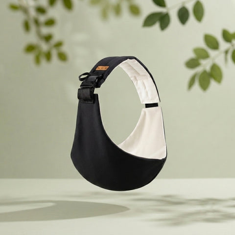 Classic Onyx Kowala Baby Sling Carrier opening product image